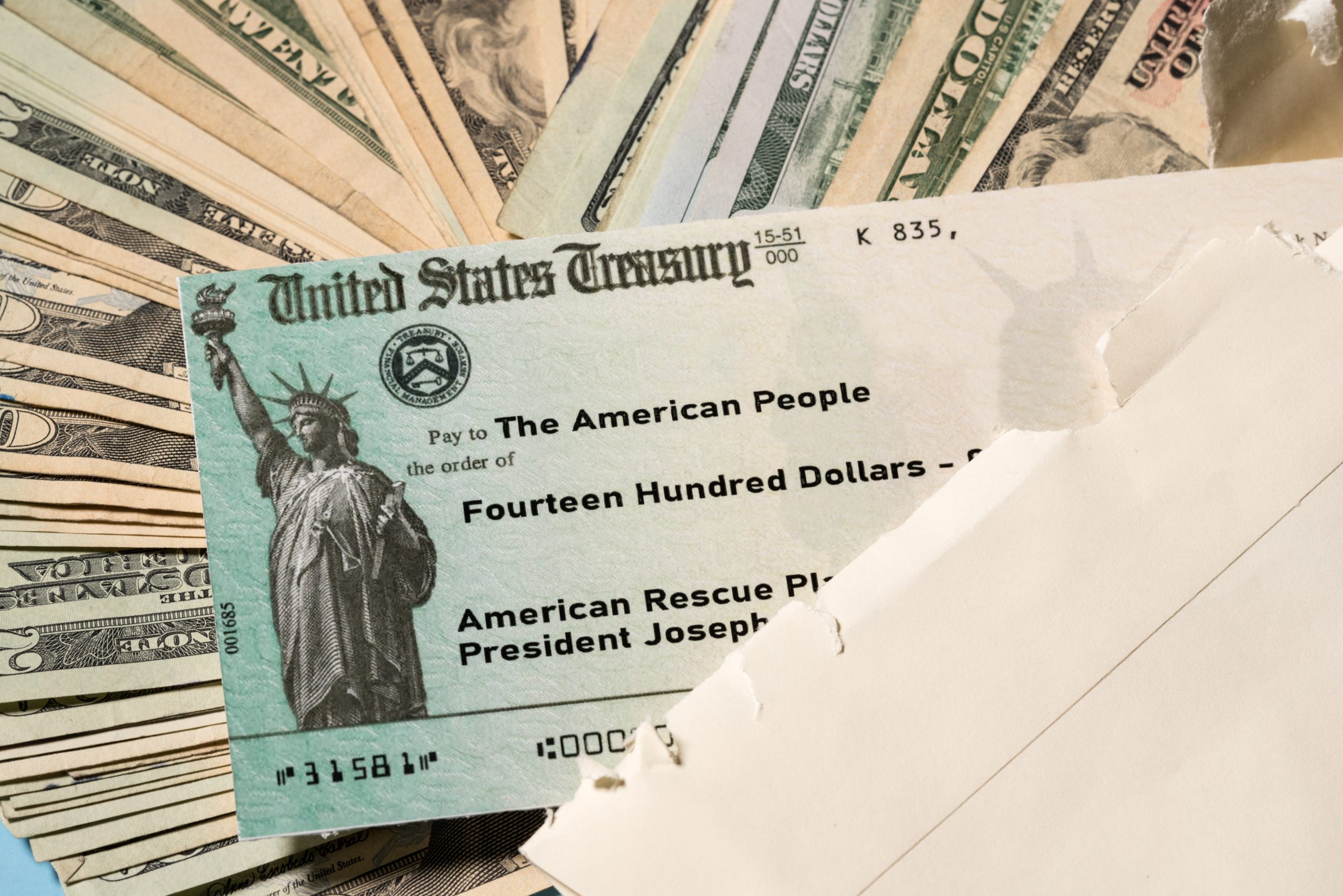 IRS $1,400 Stimulus Check